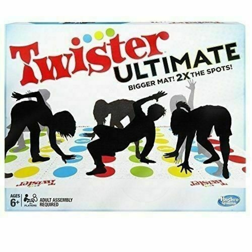 Twister Ultimate Bigger Mat Board Game Hasbro Family‎ Kids Party New Sealed